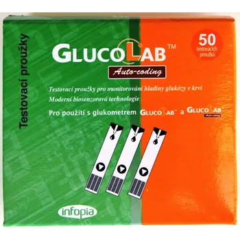 Infopia GlucoLab Testovací proužky 50 ks