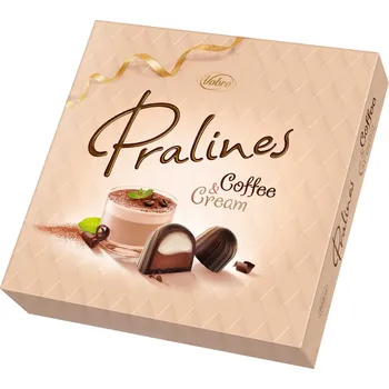 Bonboniéra Bonboniéra Vobro pralinky Coffee 127 g (čokoládové plněné pralinky s příchutí kávy)