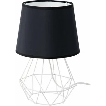 Lampička Stolní lampa Diamen 2v1 - černá/bílá