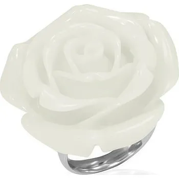 Prsten Prsten chirurgická ocel růže LRWX013