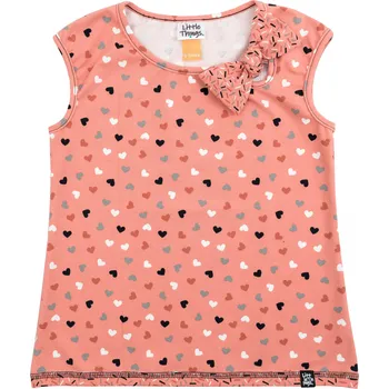 Dámská tunika dívčí růžová tunika s mašlí