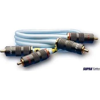 Audio kabel SUPRA DAC - X 1m (RCA-cinch signálový kabel)