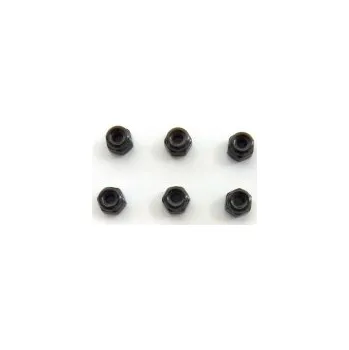 RC vybavení Samojistná matice M2.5 (6 ks.) 1/18