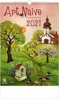 Kalendář Helma 365 nástěnný kalendář Art Naive - Naděžda Kotrčová 2021