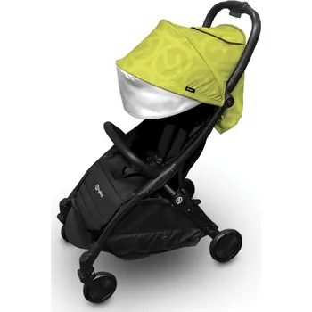 Kočárek Kočárek Hybrid Ezyfold Black/ Wasabi