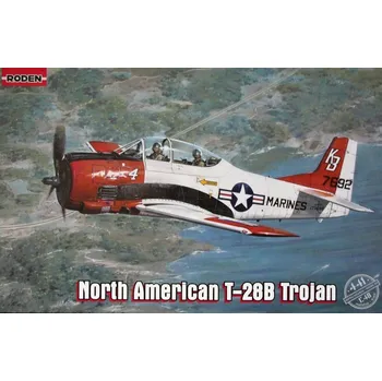 Plastikový model Roden 1/48 North American T-28B Trojan