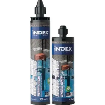 Průmyslové lepidlo INDEXFIX ZIMNÍ hybridní chemická kotva MOHW Varianta: MOHW300 zimní hybridní chemická kotva 300ml