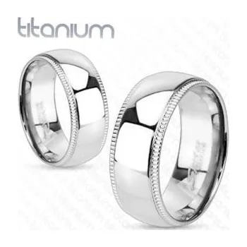 Prsten Snubní prsteny titan HKTT1012