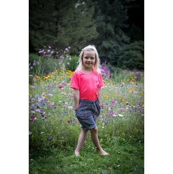 Chlapecké kraťasy Fantom KRAŤASY -ŠEDÉ A RŮŽOVÉ PROŠITÍ KAL 2601 2022 Velikost: 86, Barevná varianta: šedá