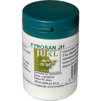 Přírodní produkt Jukl Fyrosan JH 100 tbl.