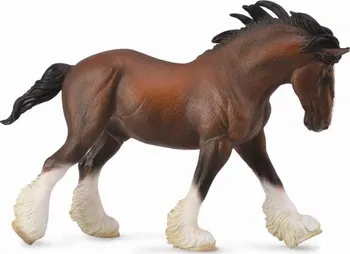 Figurka Collecta Clydesdalský kůň hnědý