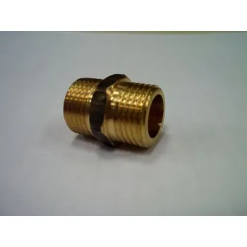 Spojovací materiál motoru Hrdlo mosazné G1/2" - G1/2"