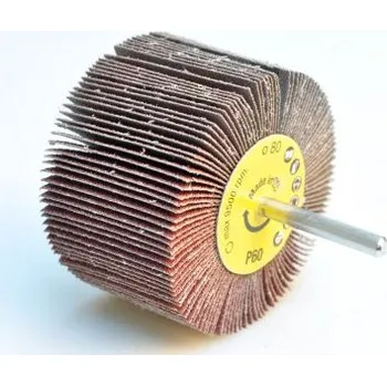 Brusný kotouč ABRASIV Brusný lamelový kotouč stopkový 80x50-6 A60