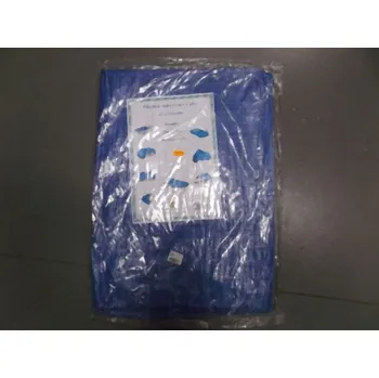 XTLine Plachta PE 70g/m2 modrá 3x4m