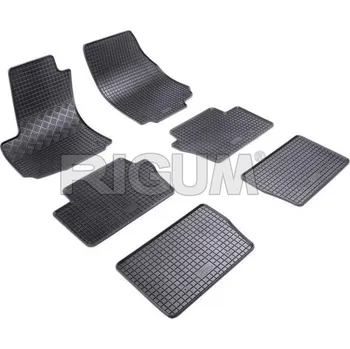 autokoberec Gumové koberce RIGUM OPEL Zafira B 7m (2005-)