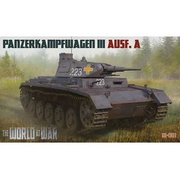 Plastikový model IBG 1/72 Panzerkampfwagen III Ausf.A (World At War)