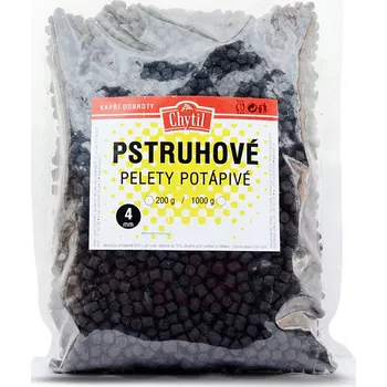 Boilies Chytil Pstruhové granule potápivé 4 mm/1 kg