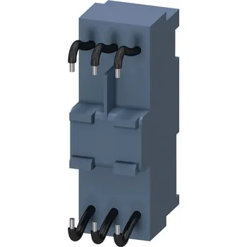 modulární přístroj a rozvaděč 3RA6890-0BA adaptér 45 mm pro výkonový jistič 3RV102. průřez vodiče AWG10, Siemens