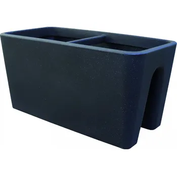 Květináč Roto Květináč BALCONEE 600 - hranatý Barva: černá
