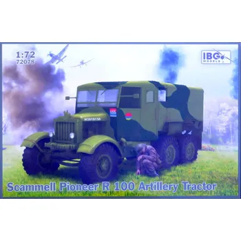 Plastikový model IBG 1/72 Scammell Pioneer R 100 Artillery Tractor