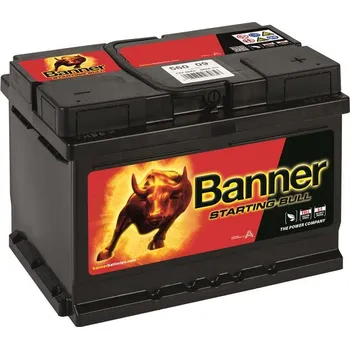 Autobaterie 60Ah P,s.p.480A,Starting Bull,241x175x175