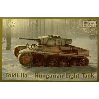 Plastikový model IBG 1/72 Toldi IIa - Hungarian Light Tank