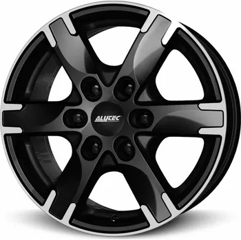 Disk Alu disk ALUTEC Titan 8.0x18, 6x114,3, 66.1, ET38 diamant-schwarz frontpoliert