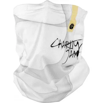 Nákrčník Respilon R-shield Charity Jam White Nákrčník proti virům (Stylový nákrčník s nanovlákennou membránou)