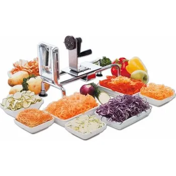 Kráječ na chleba Kráječ zeleniny spirálový Spiralizér Le Rouet Profesional Turning, celokovové provedení Sleva 900Kč