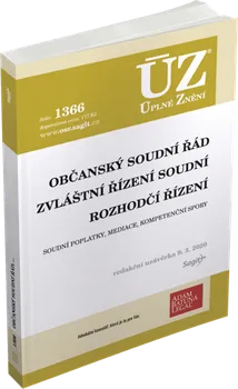 ÚZ 1366: Občanský soudní řád - Sagit (2020, brožovaná)