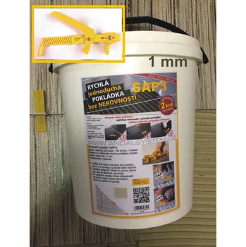 Nivelační přístroj Andal System Nivelační Levelling system SAP3-1 mm, kompletní sada