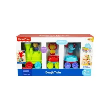 Vláček a vláčkodráha Fisher Price Vláček s modelínou