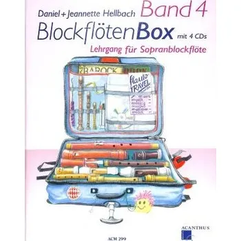 Blockfloetenbox 4 - zábavná školy hry na sopránovou zobcovou flétnu