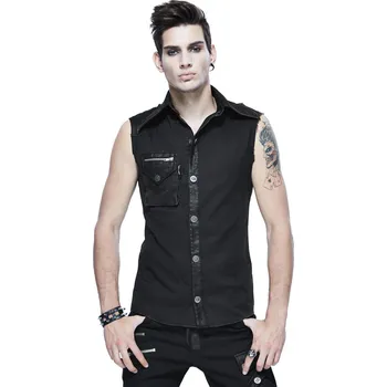 Pánská bunda vesta pánská DEVIL FASHION - SHT02901 - 3XL