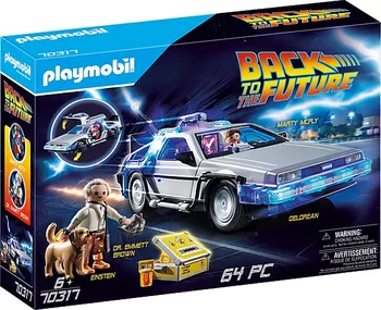 Stavebnice Playmobil Playmobil 70317 Back to the Future DeLorean Time Machine