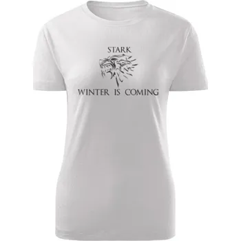 Dámské tričko Tričko s potiskem Winter is Coming dámské