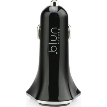 Autodobíječ 4.0A se třemi USB porty černý