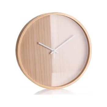 Hodiny HOME DECOR Nástěnné hodiny WOOD RIM 30 cm