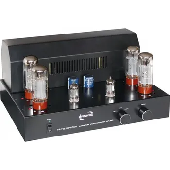 Hi-Fi Zesilovač Dynavox VR-70E II Phono black (Elektronkový stereo zesilovač VR-70E II phono)