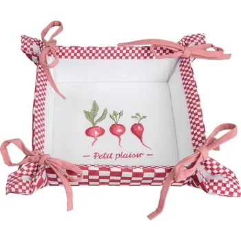 chlebník Oboustranný košíček na pečivo Petit Plaisir - 35*35*8 cm
