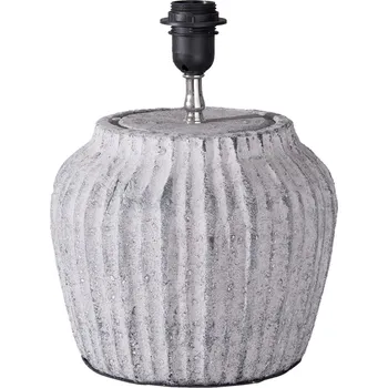 Stojací lampa Cementová vintage základna k lampě - Ø 26*32 cm/ E27/max 1*40W