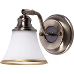 Rabalux 6545 Grando - Nástěnné bodové svítidlo v bronzové barvě (Nástěnné svítidlo v lehce rustikálním stylu, krásné nad zrcadlo, bez vypínače)