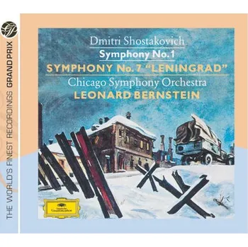 Zahraniční hudba Chicago Symphony Orchestra, Leonard Bernstein - Symphony No. 1, Symphony No. 7 "Leningrad" / Symfonie č. 1 a 7 (2CD, 4777587)