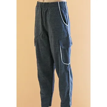 Dětská móda Tepláky - kapsáče 23302, šedá, vel. 134