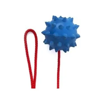 Hračka pro psa Míček ježek 9 cm, odolná (gumová) hračka z tvrdé gumy