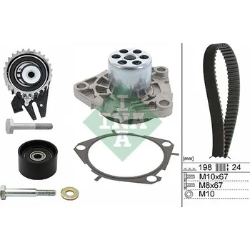 Vodní pumpa + sada ozubeného řemene INA 530 0626 30