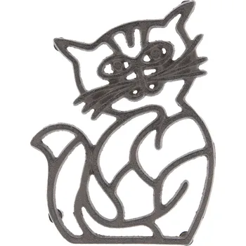 Podložka pod hrnec Litinová podložka kočka - 14*19*2 cm