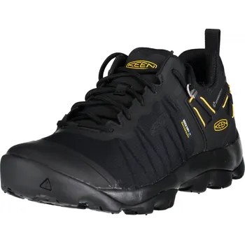 Pánská treková obuv Keen Venture WP M Black/Vibrant Yellow 43