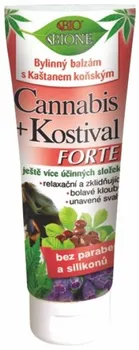 Tělový krém Bione Cosmetics Cannabis Forte bylinný balzám s kaštanem koňským 200 ml