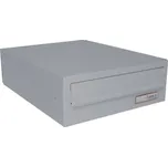 Poštovní schránka B-02 - pro zazdění s orámováním - lakovaná - RAL 7040 MAT. - ŠEDÁ